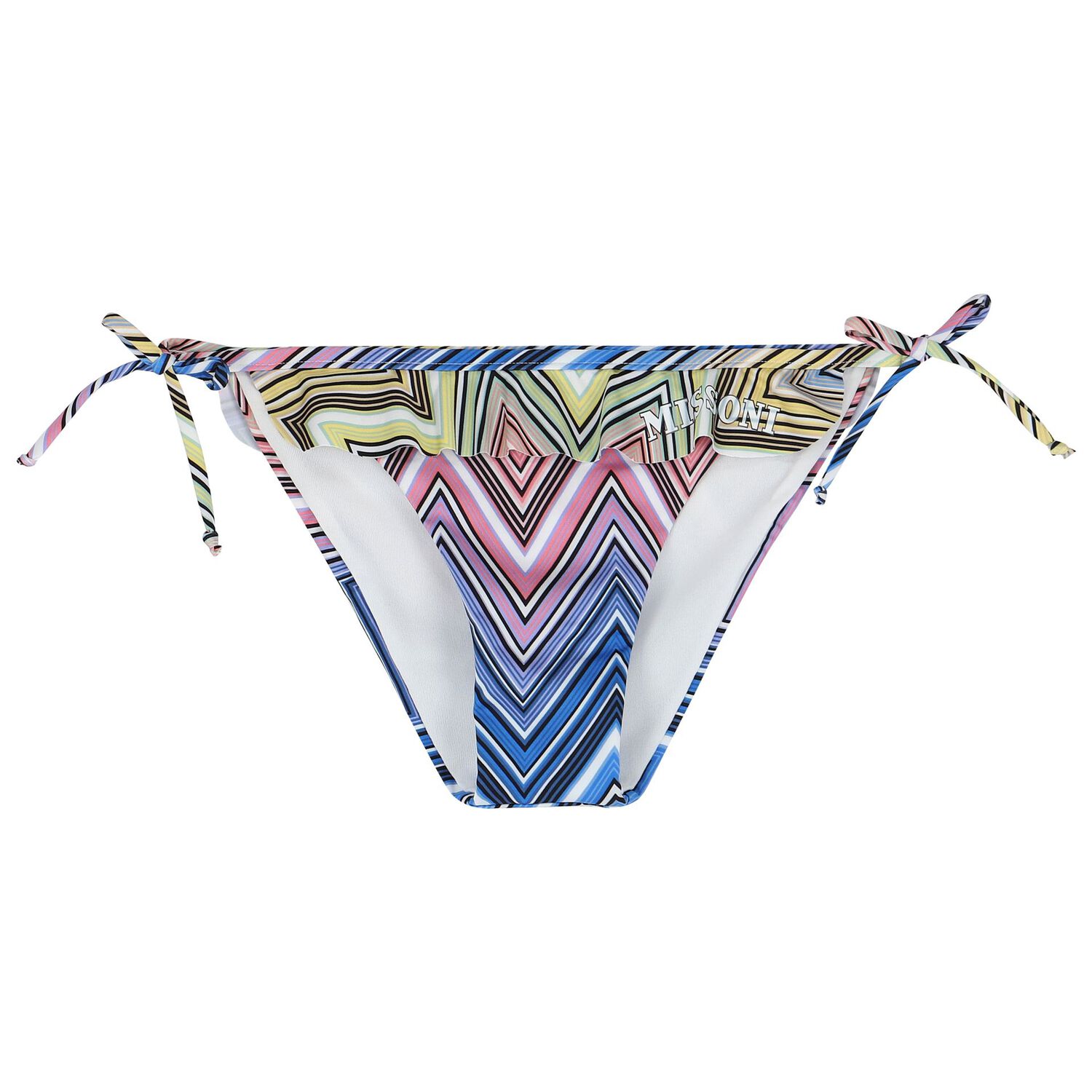 Girls Multi-Coloured Zigzag Bikini, 1, hi-res image number null