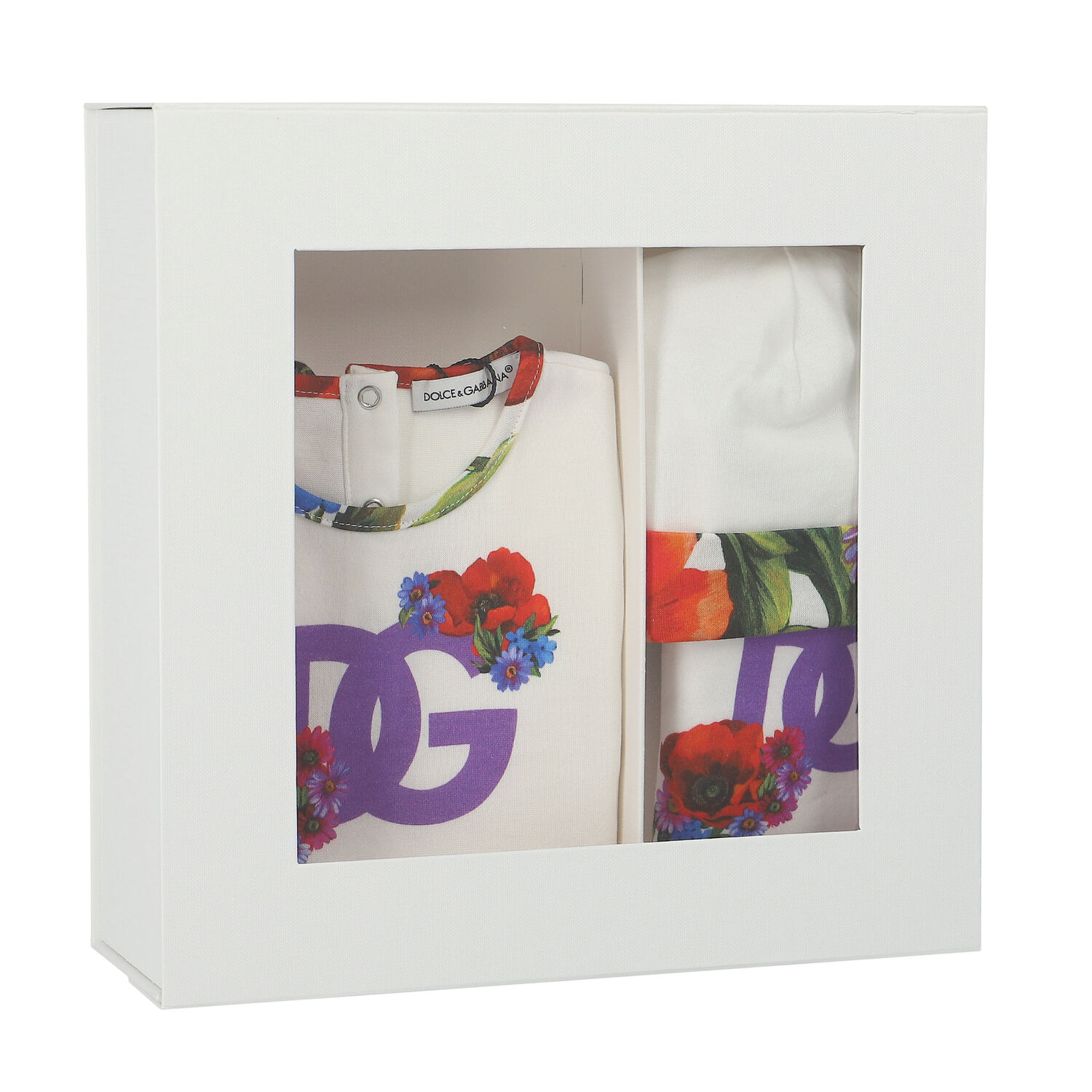 طقم افرول وقبعة ومريلة باللون العاجى للبنات, 1, hi-res