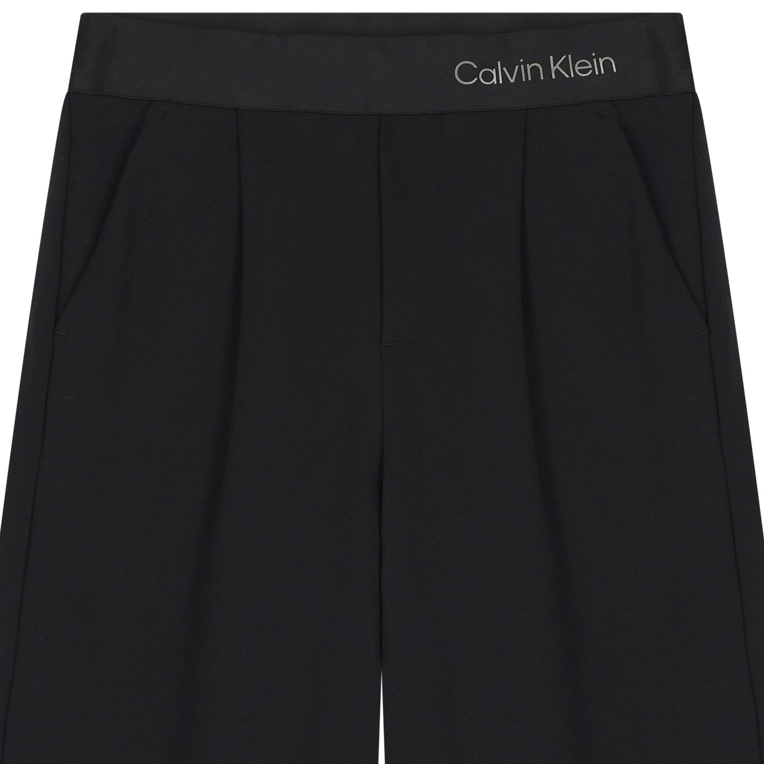 Girls Black Logo Trousers, 1, hi-res image number null