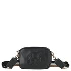 Girls Black Logo Handbag, 1, hi-res