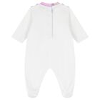 Baby Girls White & Blue Orchidee Babygrow Gift Set, 1, hi-res