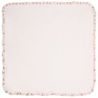 Baby Girls Pink Ruffled Blanket, 1, hi-res