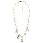 قلادة راعية البقر المعدنية باللون  الذهبية للبنات, 1, hi-res