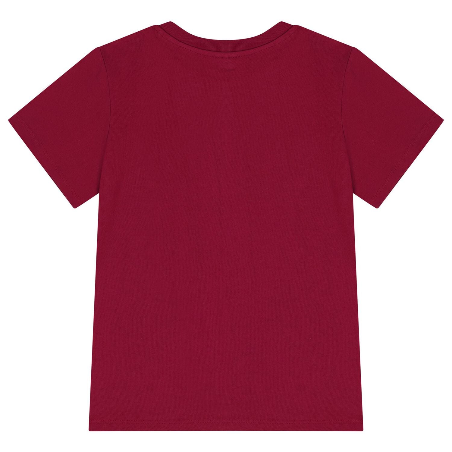 Girls Burgundy Logo T-Shirt, 1, hi-res