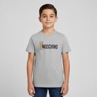 تيشيرت بالشعار بطبعه تيدى بير باللون الرمادى , 7, hi-res