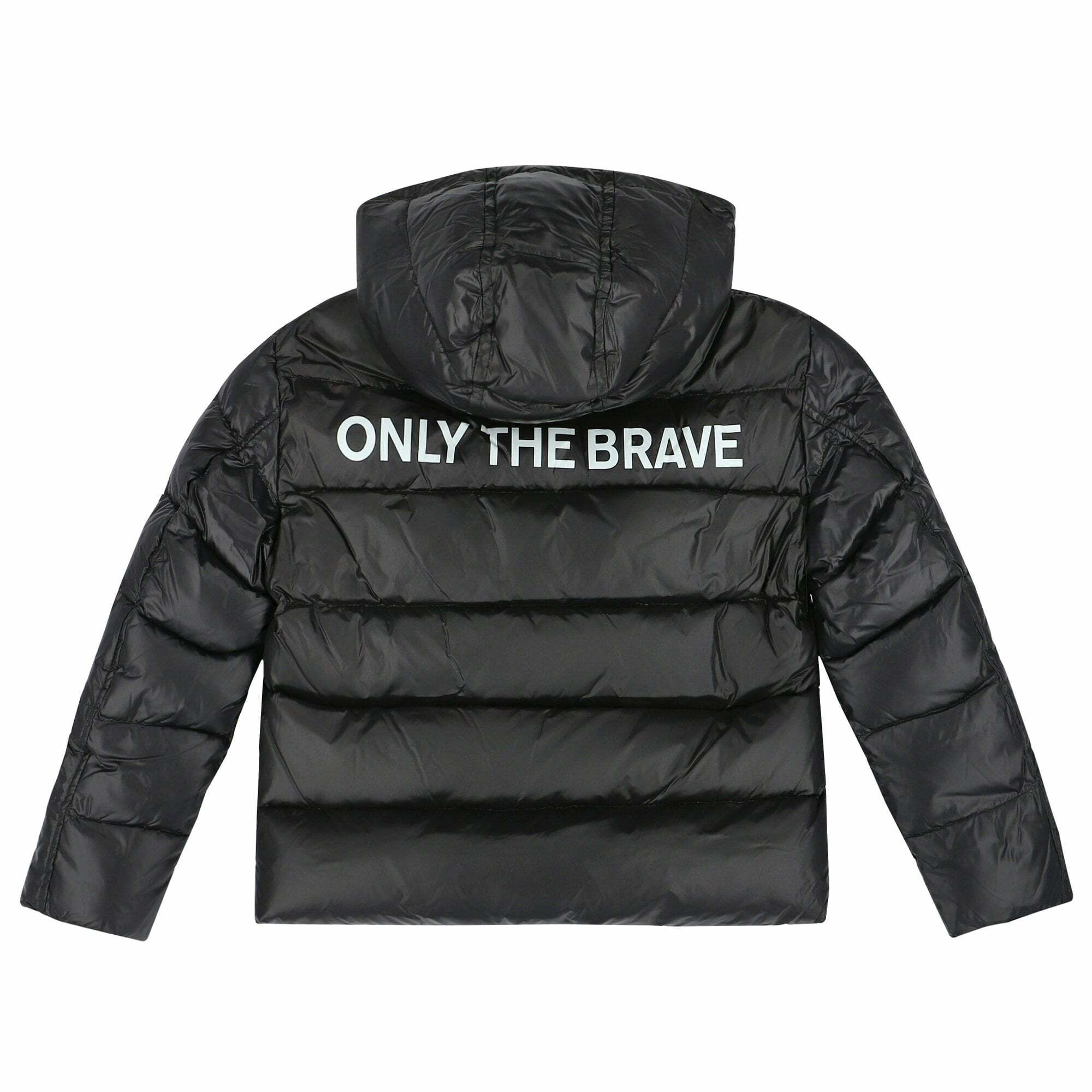 Diesel Boys Black Puffer Jacket Junior Couture Bahrain