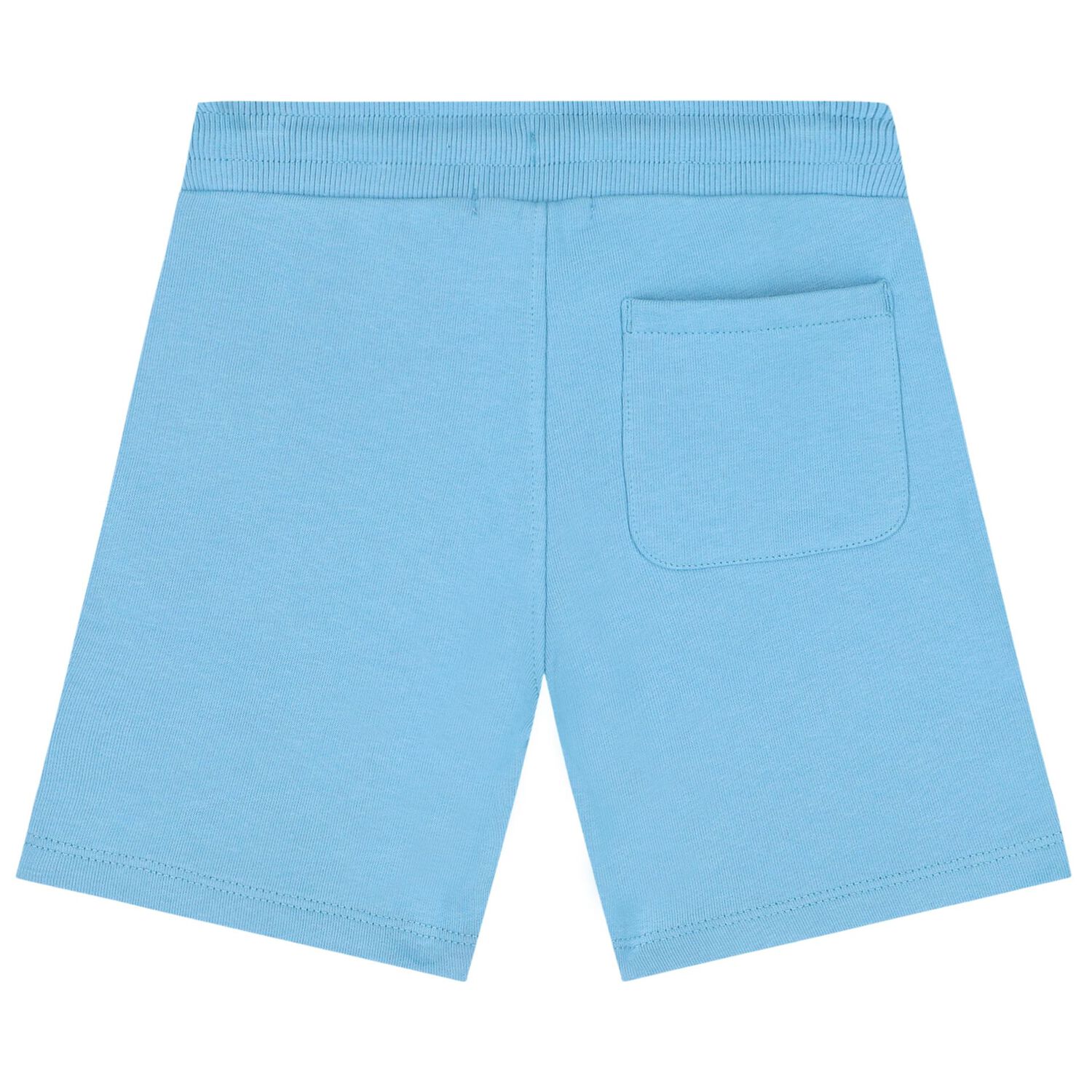 Boys Blue Logo Shorts, 6, hi-res