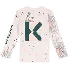 توب بشعار النمر باللون الوردى الفاتح للبنات, 1, hi-res