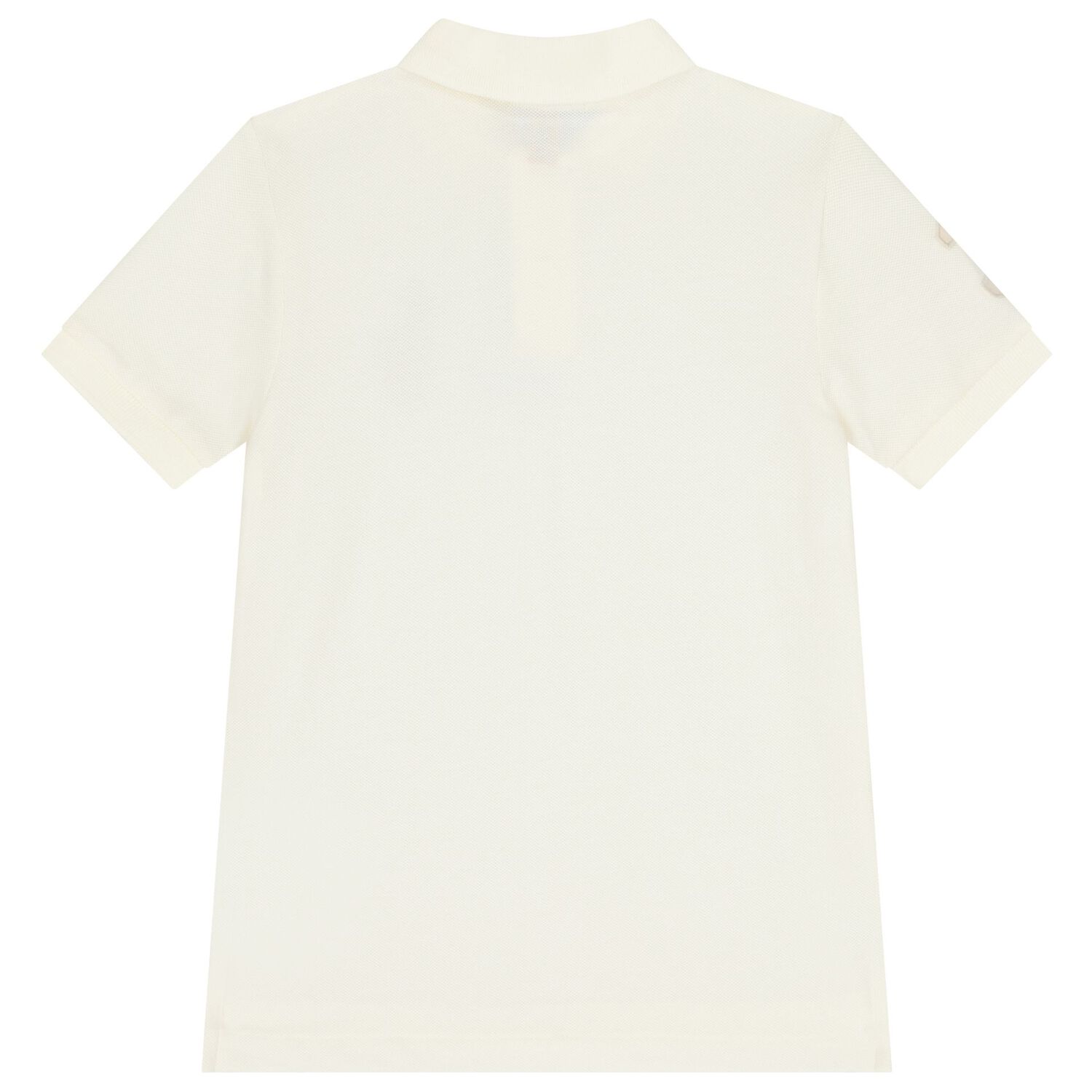 Boys Ivory Logo Polo Shirt, 1, hi-res