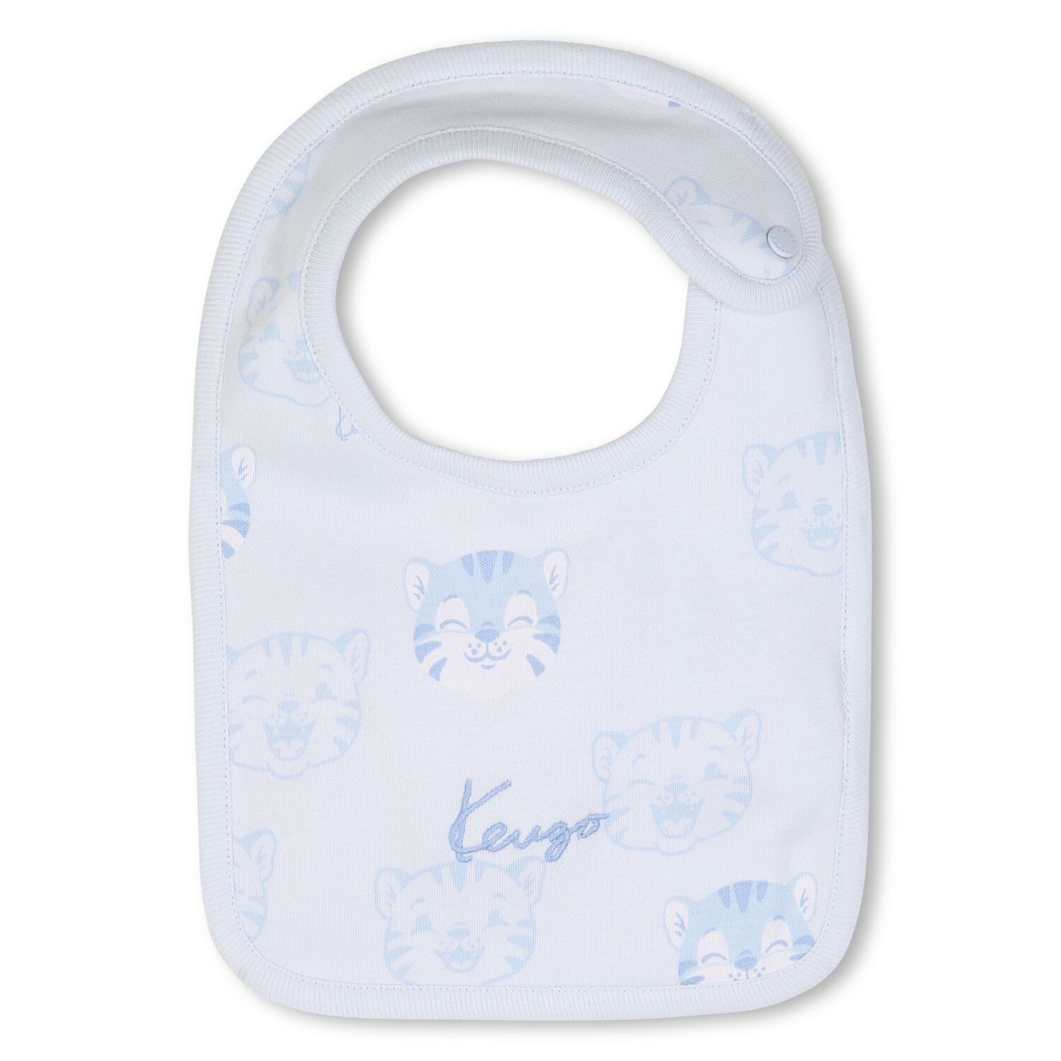 Baby Boys Blue Tiger Logo Romper Gift Set, 1, hi-res