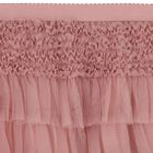 Girls Pink Tulle Ruffled Skirt, 1, hi-res