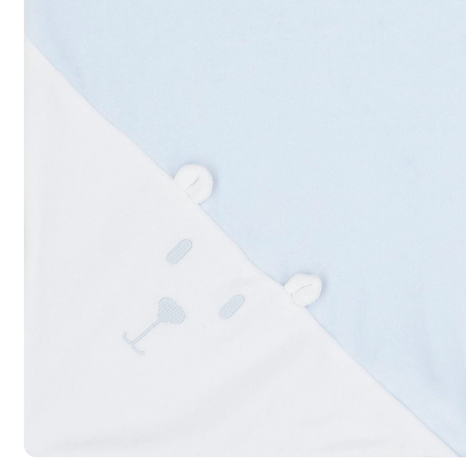 Baby Boys White & Blue Teddy Bear Babygrow Gift Set, 2, hi-res