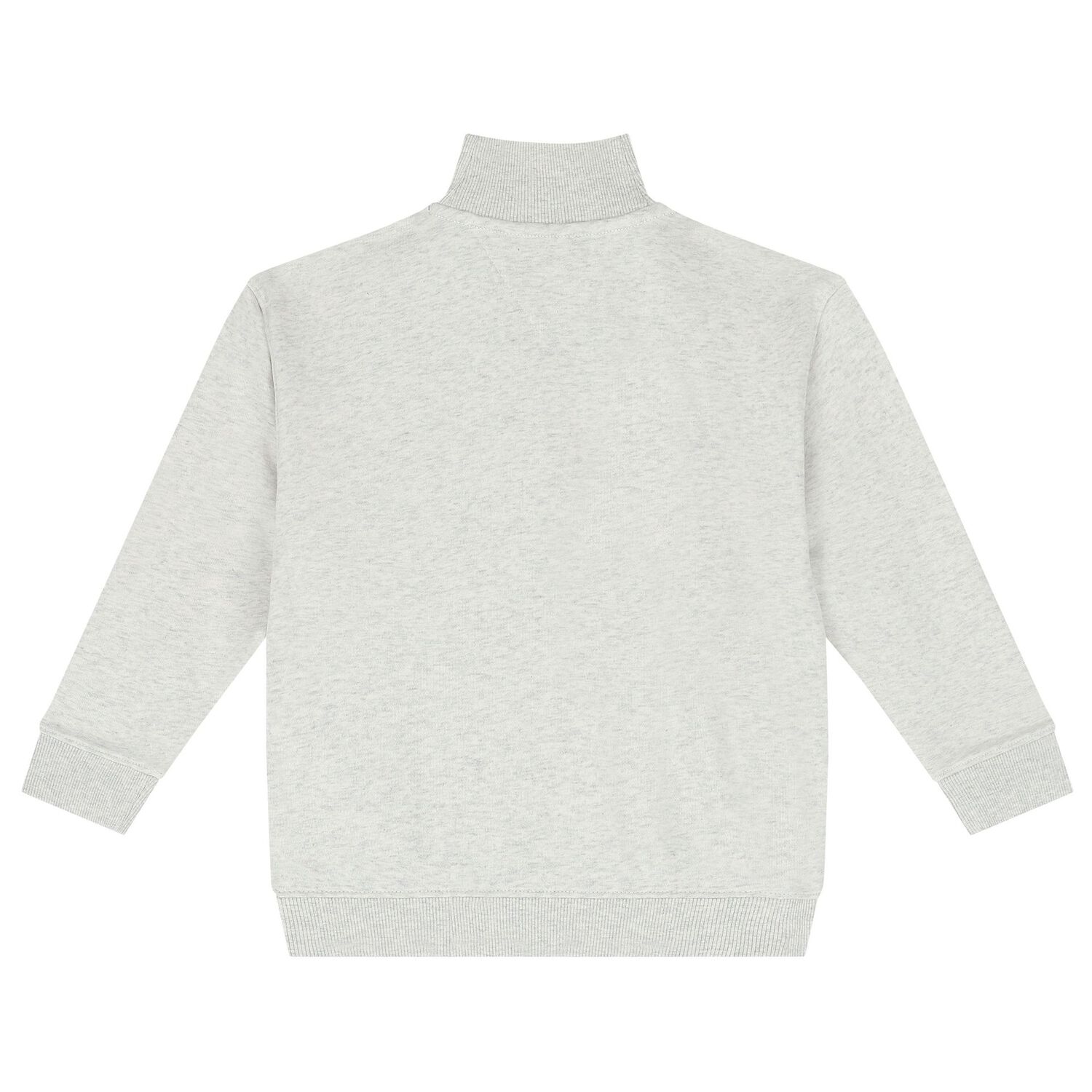 بدلة رياضية أولاد بالشعار باللون الرمادى, 1, hi-res