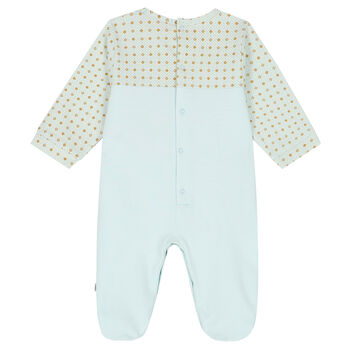 Blue & Gold Logo Babygrow