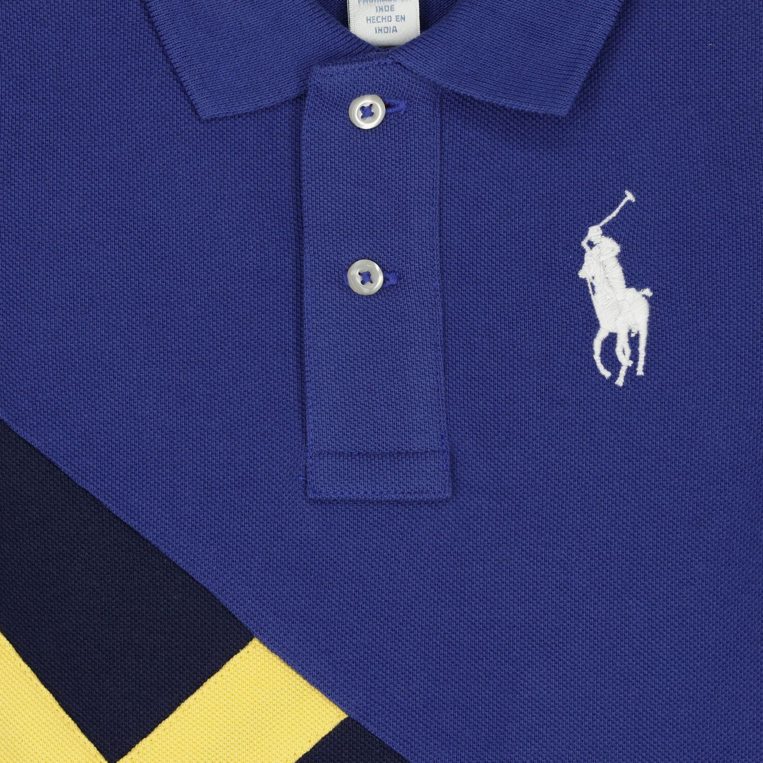 طقم أولاد شورت بالشعار باللون الكحلي, 1, hi-res image number null