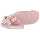 Girls Pink Choupette & Karl Sandals, 2, hi-res
