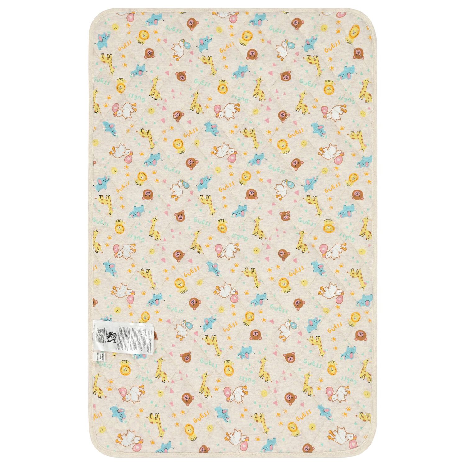 شنطة مواليد  بالشعار باللون البيج للأطفال, 1, hi-res