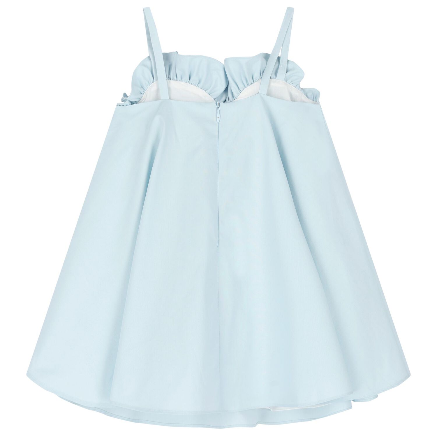 Girls Blue Flower Dress, 2, hi-res image number null