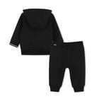Younger Boys Mini Me Black Logo Tracksuit, 1, hi-res