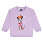 Younger Girls Purple Disney Logo Leggings Set, 1, hi-res