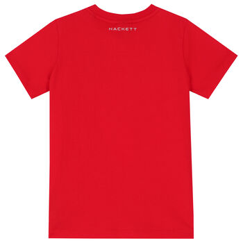 Boys Red Logo T-Shirt