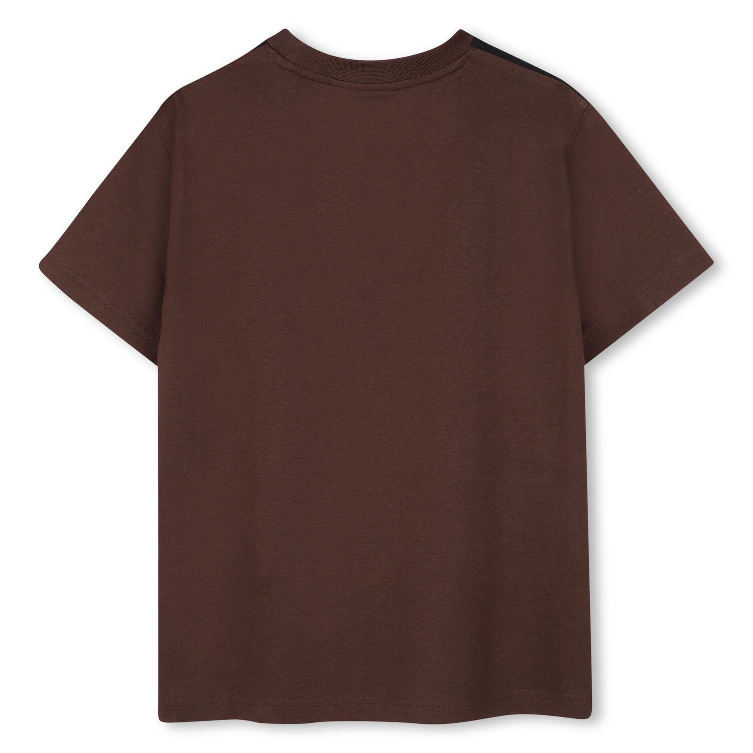 Boys Brown & Black Logo T-Shirt, 1, hi-res