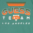 تيشيرت أولاد بالشعار باللون الأخضر, 3, hi-res