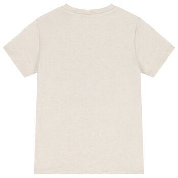 Boys Beige Lion & Tiger T-Shirt