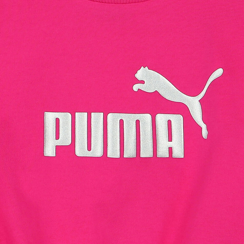 Puma Girls Pink Logo T-Shirt | Junior Couture USA
