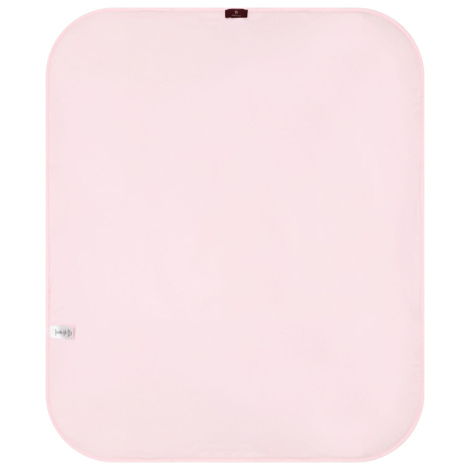 Baby Girls Pink & Gold Logo Blanket, 2, hi-res