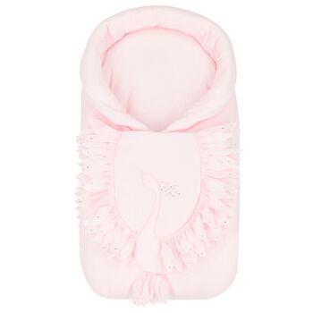 Baby Girls Pink Swan Nest