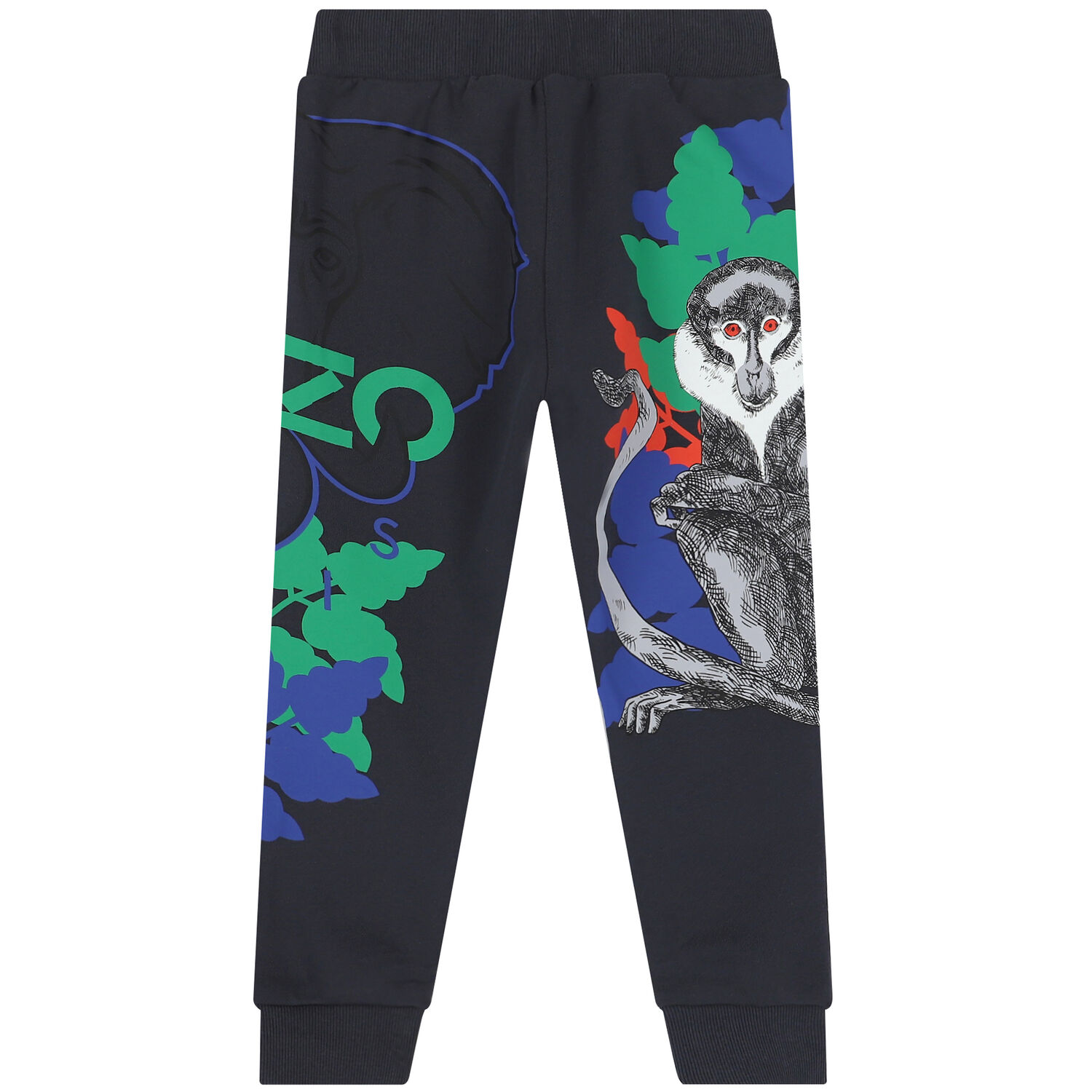 بنطلون رياضي بالشعار باللون الرمادي للأولاد, 1, hi-res