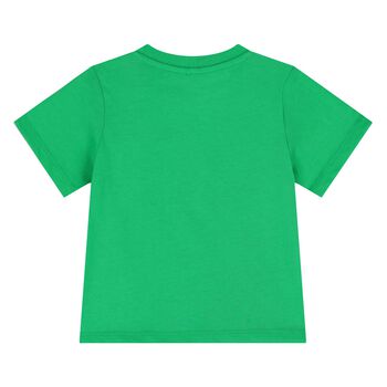 Younger Girls Green Heart T-Shirt