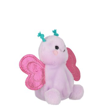 Girls Pink Palm Pals Petunia Butterfly Soft Toy ( 13CM )