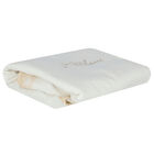 بطانية بشعار خريطة باللون العاجي والأزرق, 3, hi-res