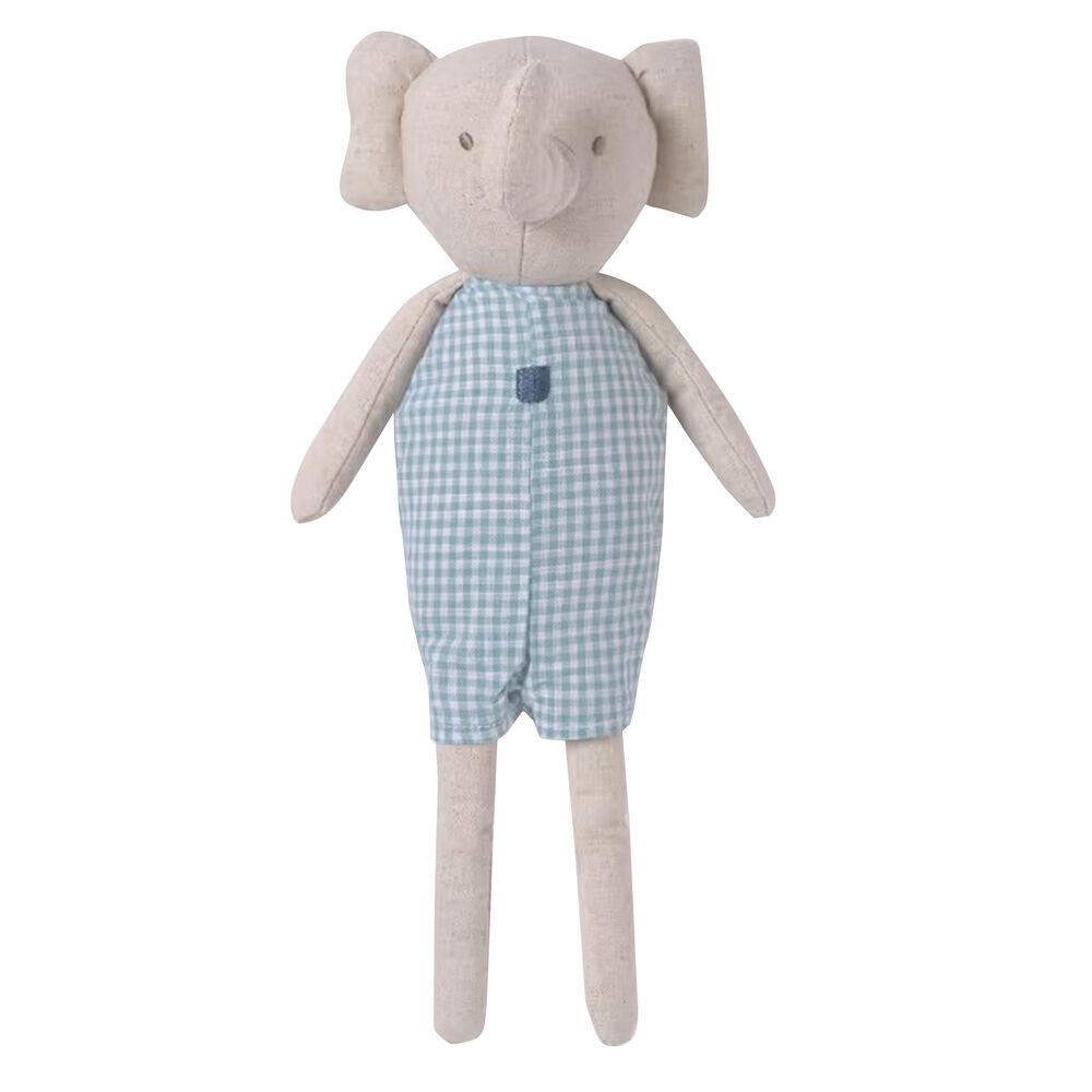 Mayoral Baby Boys Grey & Aqua Elephant Toy | Junior Couture