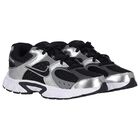 Black & Silver V5 Rnr Bg Trainers, 1, hi-res