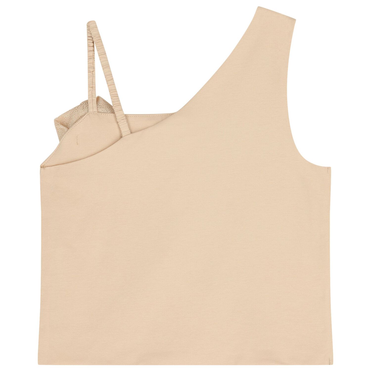 Girls Gold Rose Applique Top, 2, hi-res