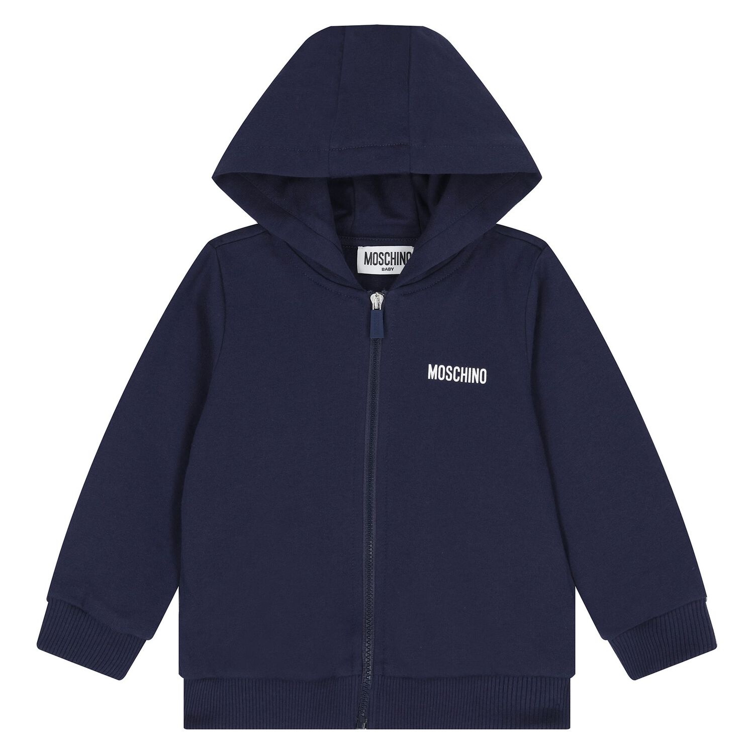 Younger Navy Blue Teddy Bear Logo Tracksuit, 2, hi-res