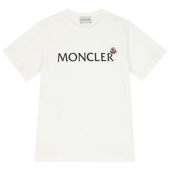 Boys White Logo T-Shirt