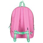Girls Pink Logo Varsity Backpack ( 44cm ), 1, hi-res
