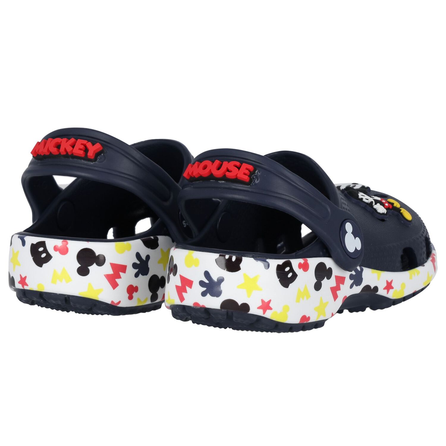 Navy Blue Mickey Mouse Classic Clogs Sandals, 1, hi-res image number null