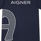 Boys Navy Blue Logo T-Shirt, 2, hi-res