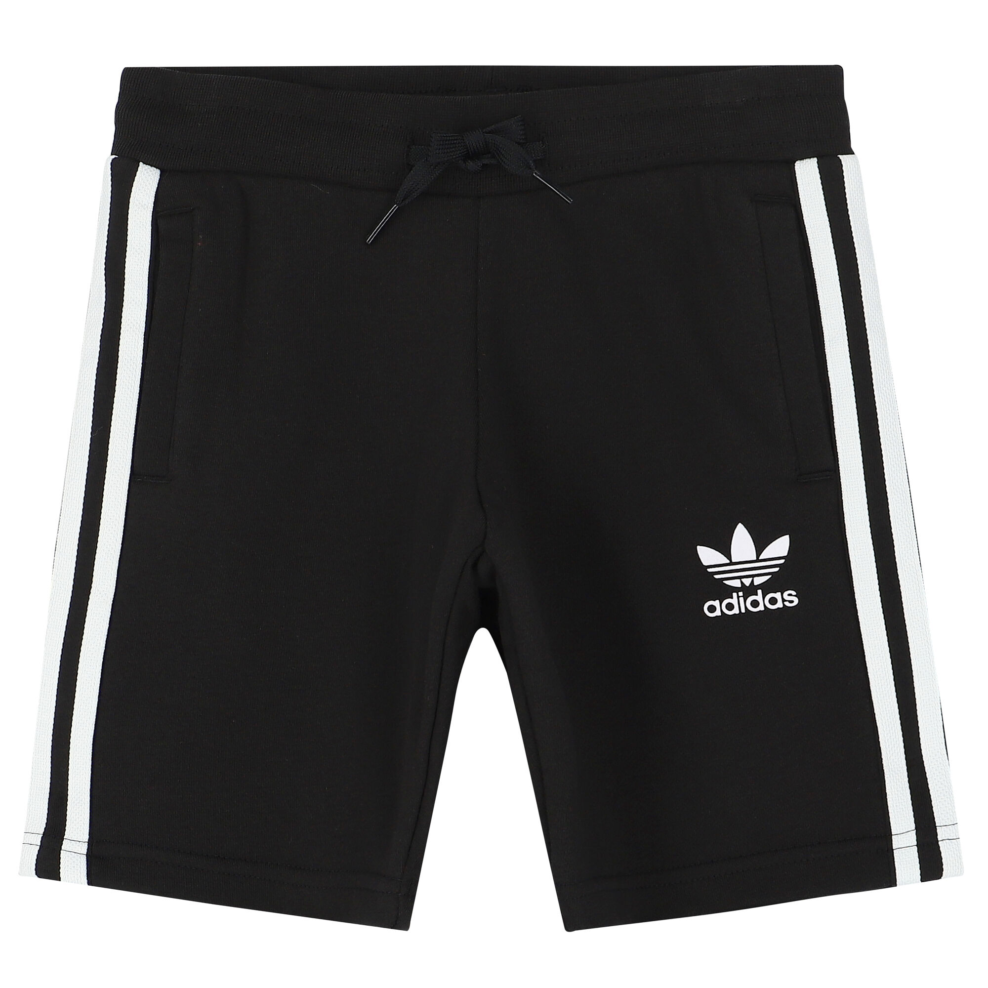 adidas Originals Black Logo Shorts Junior Couture USA