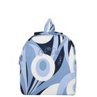 Girls Blue & Ivory Swirl Backpack, 1, hi-res