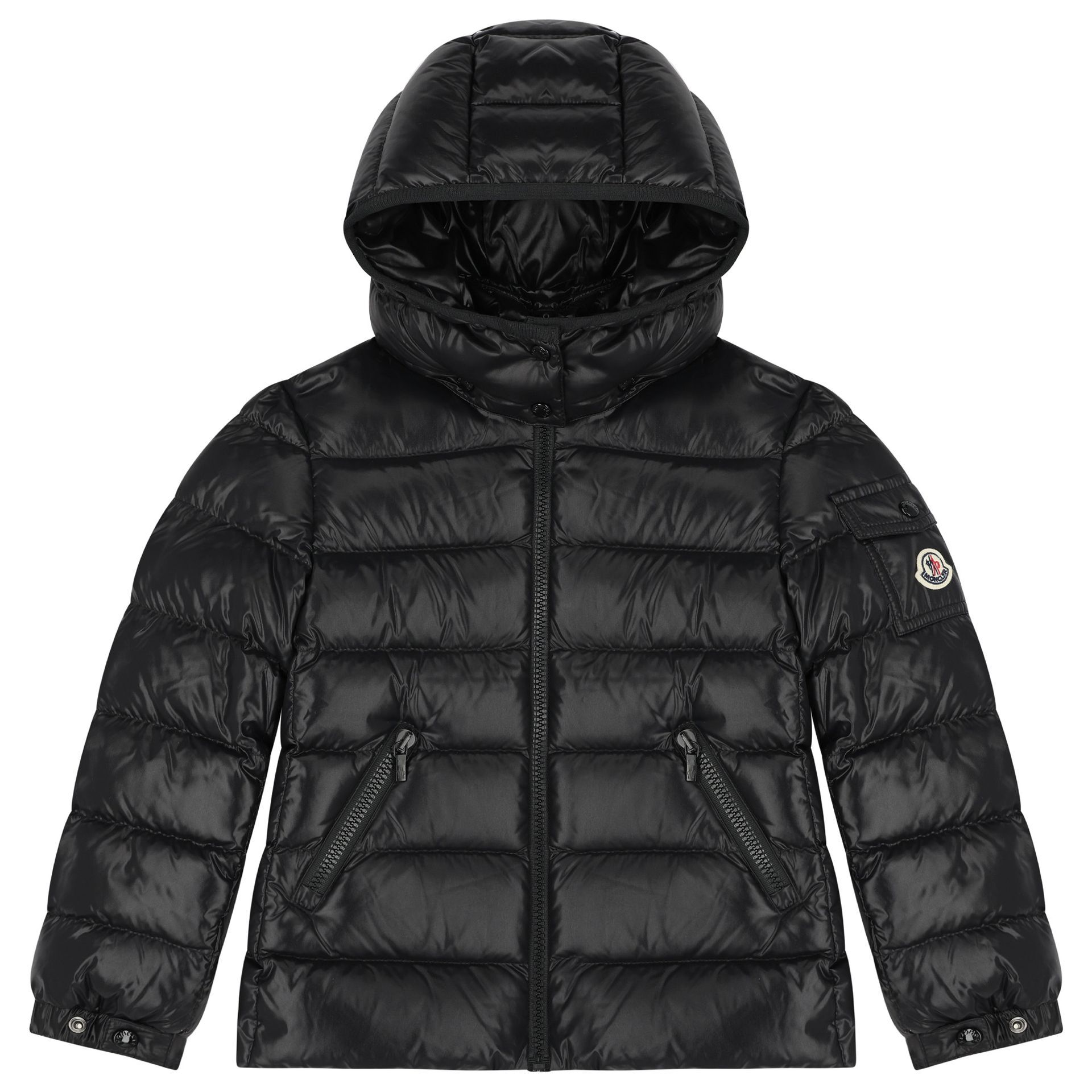 Moncler Enfant Girls Black Bady Down Puffer Jacket | Junior