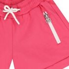 Girls Pink Shorts, 1, hi-res