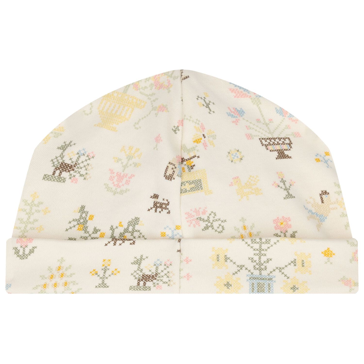 Baby Girls Ivory Floral Babygrow Gift Set, 1, hi-res