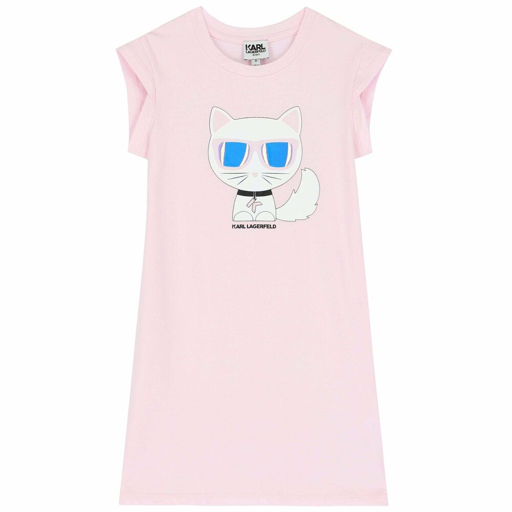 Karl Lagerfeld Tshirt Choupette Pink main image 1