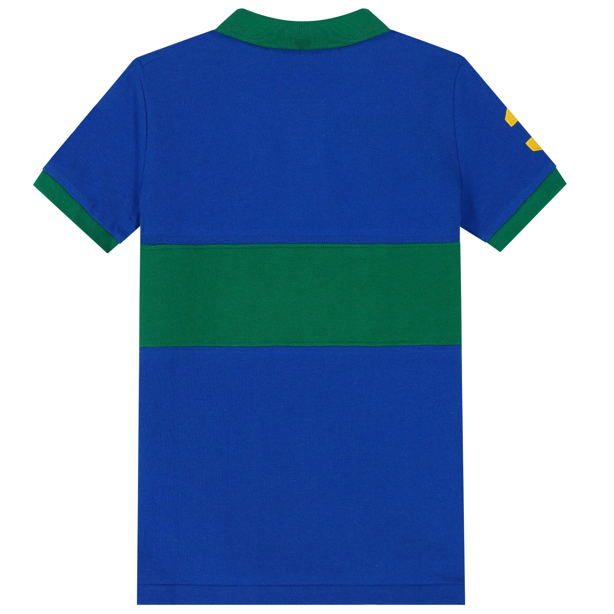 Ralph Lauren Boys Blue & Green Logo Polo Shirt | Junior
